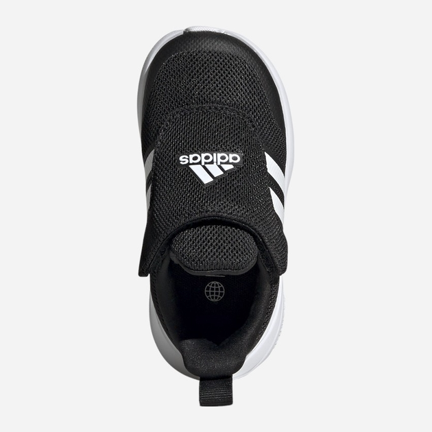 Buty sportowe chłopięce na rzepy adidas Fortarun 2.0 Ac I IG2555 25 Czarne (4066756724139) - obraz 5