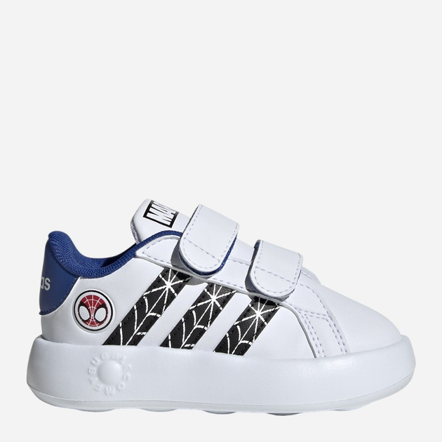 Tenisówki chłopięce Adidas Grand Court Spider-Man CF I ID8017 24 Białe (4066759475892) - obraz 1