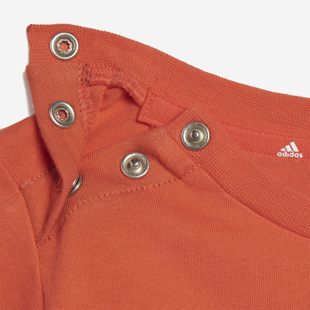 Komplet chłopięcy letni (koszulka + spodenki) adidas I Bl Co T Set IQ4132 98 Pomarańczowy/Czarny (4067887522892) - obraz 6