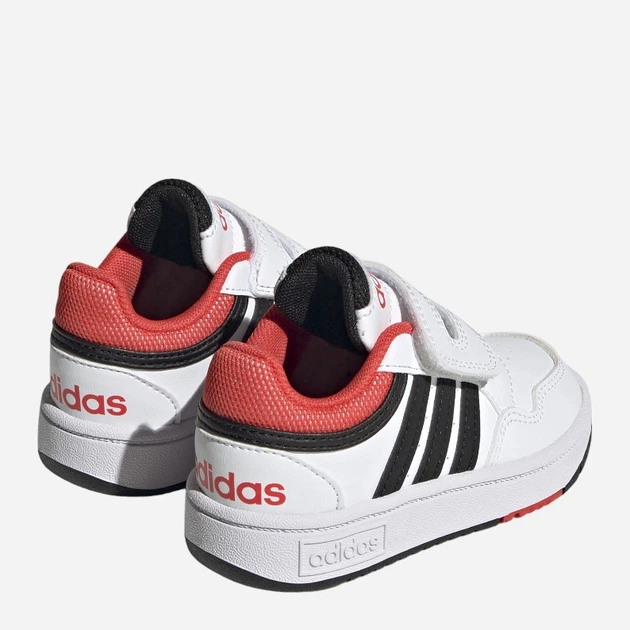 Дитячі кеди для хлопчика adidas Hoops 3.0 Cf I H03860 27 Білі (4066746005491) - зображення 5