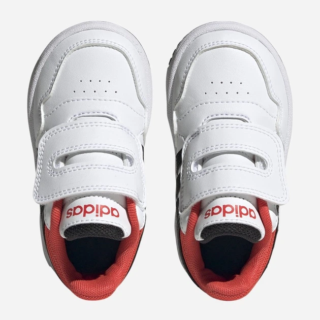 Дитячі кеди для хлопчика adidas Hoops 3.0 Cf I H03860 27 Білі (4066746005491) - зображення 6