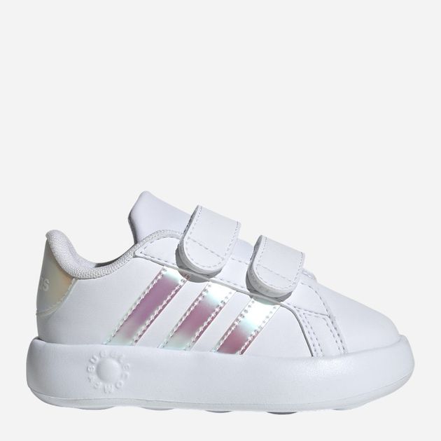 Дитячі кеди для дівчинки Adidas Grand Court 2.0 Cf ID5265 24 Білі (4066759483590) - зображення 1