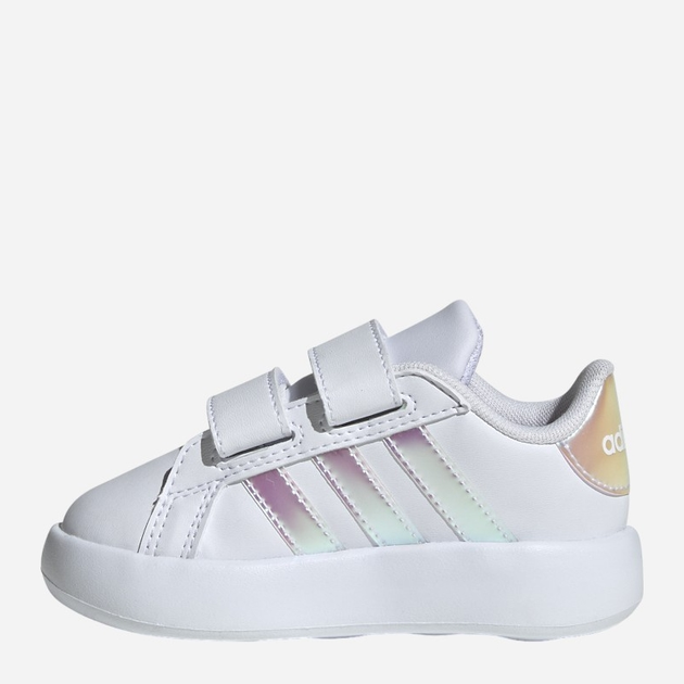 Дитячі кеди для дівчинки adidas Grand Court 2.0 Cf ID5265 27 Білі (4066759487246) - зображення 3
