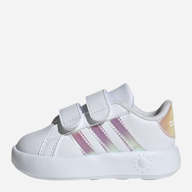 Дитячі кеди для дівчинки adidas Grand Court 2.0 Cf ID5265 27 Білі (4066759487246) - зображення 4