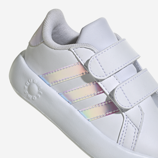 Дитячі кеди для дівчинки adidas Grand Court 2.0 Cf ID5265 27 Білі (4066759487246) - зображення 8