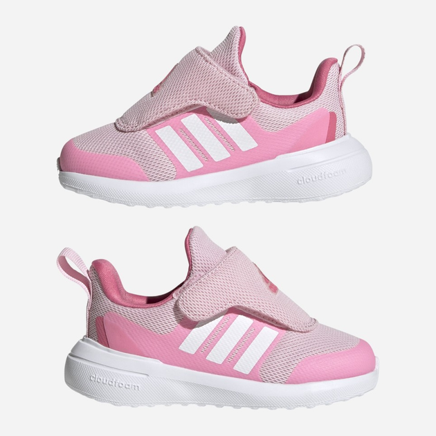 Дитячі кросівки для дівчинки adidas Fortarun 2.0 Ac I IG4871 25 Рожеві (4066756719562) - зображення 9