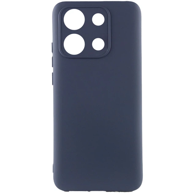 Чохол TPU GETMAN Liquid Silk Full Camera для Xiaomi Redmi Note 13 Pro 4G / Poco M6 Pro 4G / Note 14S Синій / Midnight Blue - Фото 1 Чохол TPU GETMAN Liquid Silk Full Camera для Xiaomi Redmi Note 13 Pro 4G / Poco M6 Pro 4G / Note 14S Синій / Midnight Blue - зображення 1