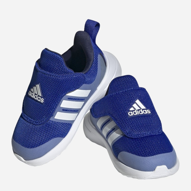 Buty sportowe chłopięce na rzepy Adidas Fortarun 2.0 Ac I IG4872 26 Niebieskie (4066754582687) - obraz 2