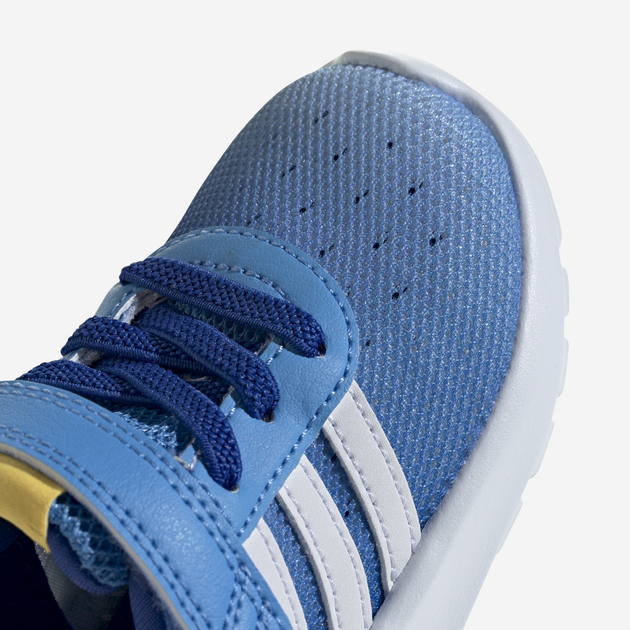 Buty sportowe chłopięce na rzepy adidas Lite Racer 3.0 El I ID3394 24 Niebieskie (4066765353269) - obraz 7