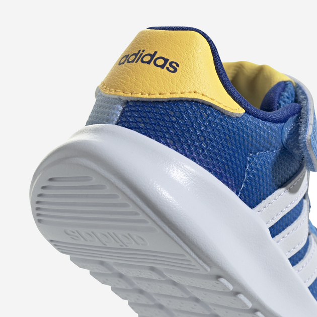 Buty sportowe chłopięce na rzepy adidas Lite Racer 3.0 El I ID3394 27 Niebieskie (4066765352439) - obraz 8
