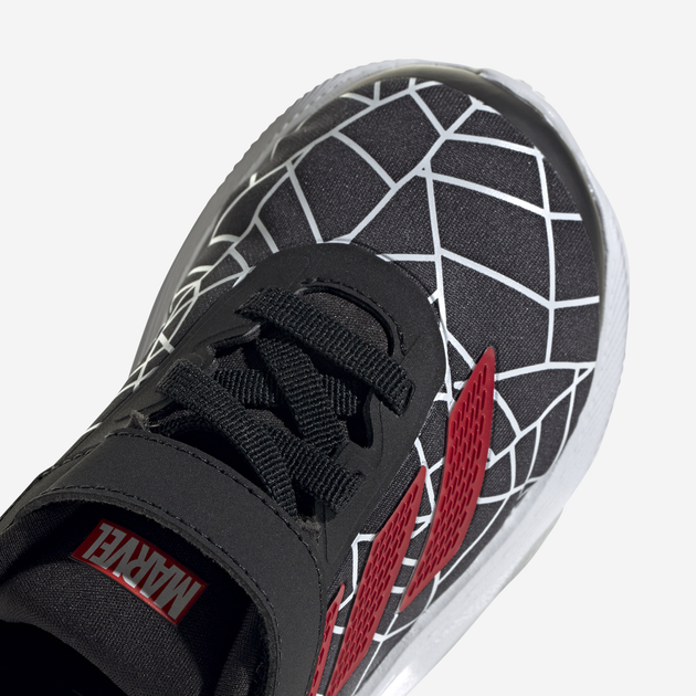 Buty sportowe chłopięce na rzepy adidas Duramo Spider-Man E ID8049 22 Czarne (4066765335555) - obraz 8
