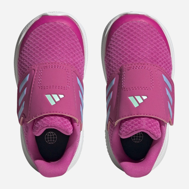 Buty sportowe dziecięce dla dziewczynki na rzepy adidas Runfalcon 3.0 Ac I HP5860 27 Różowe (4066749844943) - obraz 6
