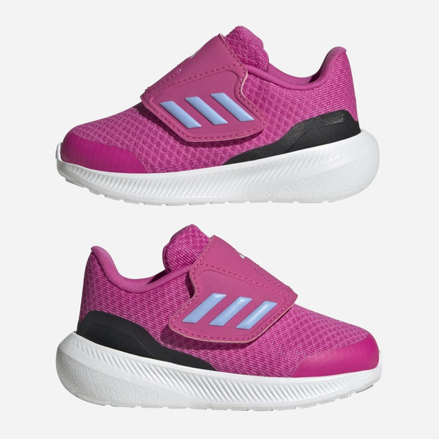 Buty sportowe dziecięce dla dziewczynki na rzepy adidas Runfalcon 3.0 Ac I HP5860 27 Różowe (4066749844943) - obraz 10