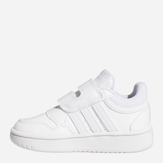 Дитячі кеди для дівчинки adidas Hoops Mid 3.0 Cf I GW0442 25 Білі (4065418378680) - зображення 3