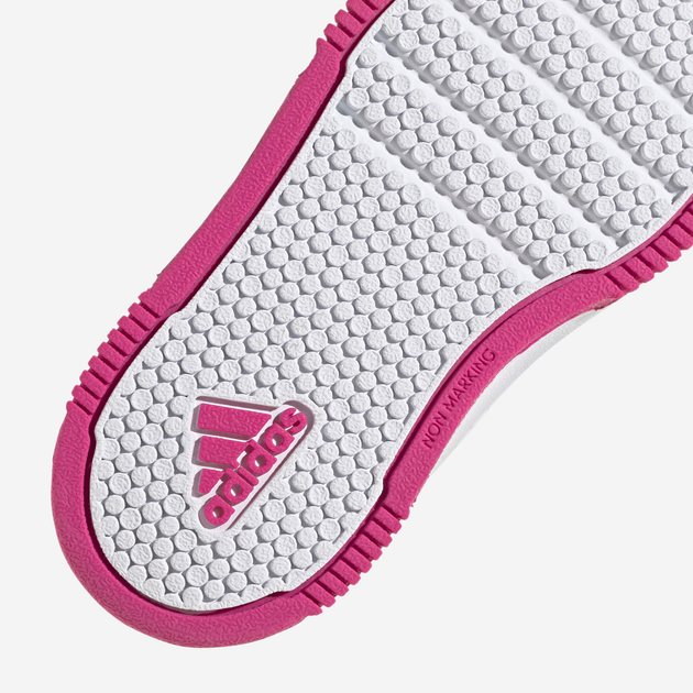 Sneakersy dziecięce dla dziewczynki na rzepy adidas Tensaur Sport 2.0 C GW6468 24 Białe (4065427760339) - obraz 9