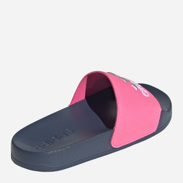 Klapki dziecięce dla dziewczynki adidas Adilette Shower K IE2606 32 Różowe/Granatowy (4066759560116) - obraz 4