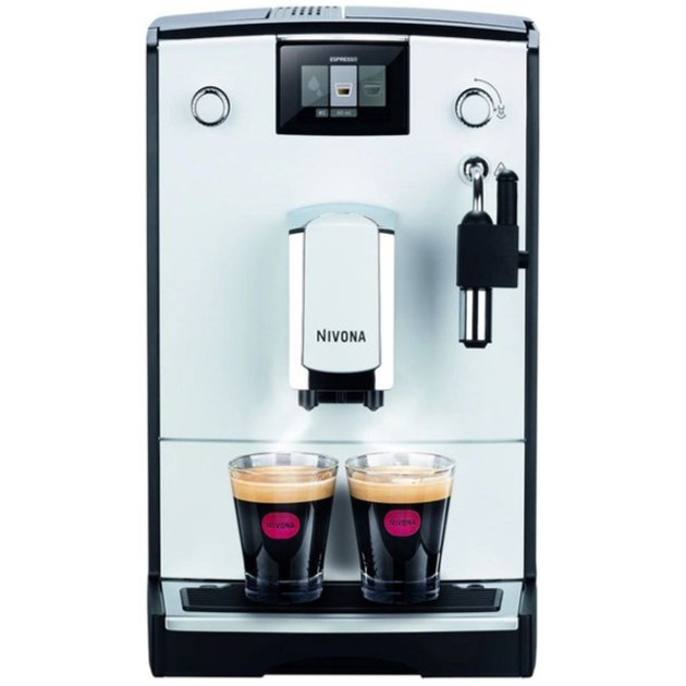 Nivona Кавомашина CafeRomatica, 2,2л, зерно+мелена, ручний капуч, авторецептів -5, сіро-чорний - изображение 4