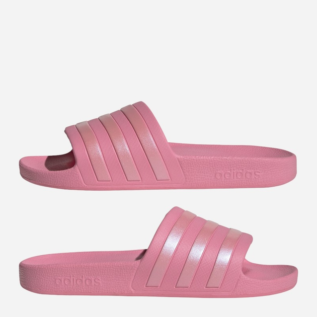 Klapki basenowe damskie adidas Adilette Aqua IF6071 37 Różowe z złocistym (4066765008602) - obraz 9