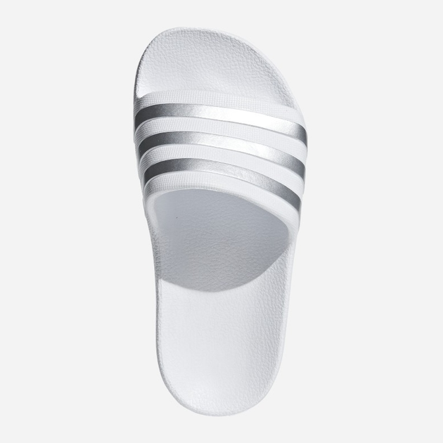 Підліткові шльопанці для дівчинки adidas Adilette Aqua K F35555 35 Білі (4059808224008) - зображення 5