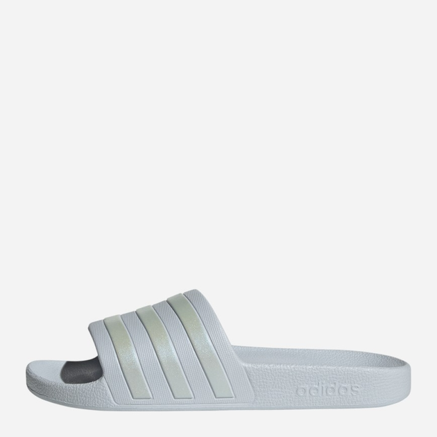 Жіночі шльопанці для пляжу adidas Adilette Aqua IF0894 42 Сірі з золотистим (4066765076199) - зображення 3