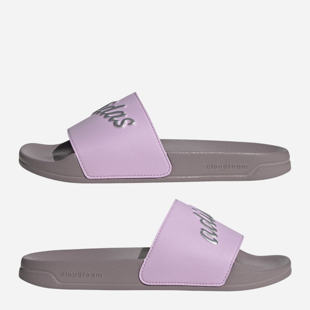 Klapki basenowe damskie adidas Adilette Shower ID0406 37 Fioletowe (4066765037282) - obraz 7