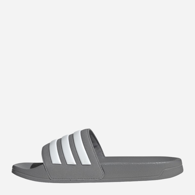 Klapki basenowe damskie adidas Adilette Shower Slides GY1891 37 Szare (4065425148801) - obraz 3
