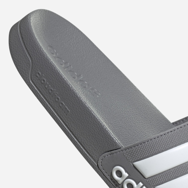Klapki basenowe damskie adidas Adilette Shower Slides GY1891 37 Szare (4065425148801) - obraz 8