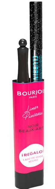 Набір декоративної косметики Bourjois Liner Pinceau Noir Beaux-arts Підводка для очей 1.2 мл + Олівець для очей 1.2 г (3616305583239) - зображення 1