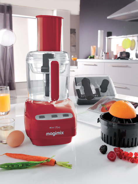 Кухонний комбайн Magimix Le Mini Plus Червоний (3519280015972) - зображення 3