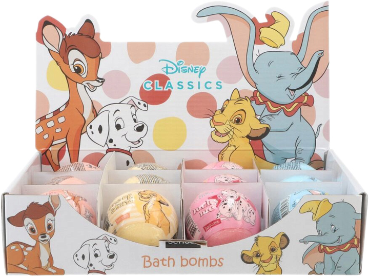Набір бомбочок для ванни Disney Classics 12 шт (8720604316797 / 8720604316780) - зображення 1