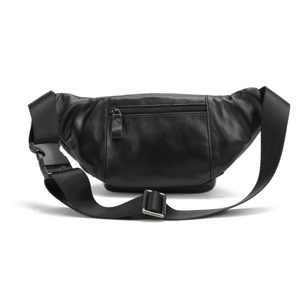 Сумка на пояс из телячьей кожи Tiding Bag t0186A - изображение 3