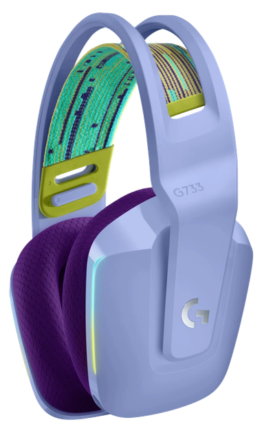 Навушники Logitech G733 Lilac (981-000890) - изображение 11