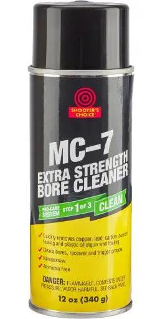 Засіб для чищення стволів Shooters Choice MC#7 Extra Strength Bore Cleaner . Об’єм 340 мл - зображення 1