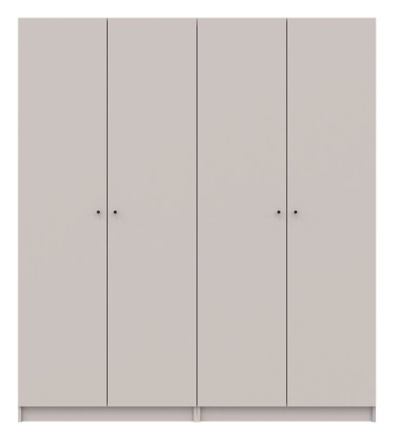 Шкаф для одежды Doros Промо Кашемир 2+2 ДСП 180х48х204 см (80737672) - Фото 1 Шкаф для одежды Doros Промо Кашемир 2+2 ДСП 180х48х204 см (80737672) - изображение 1