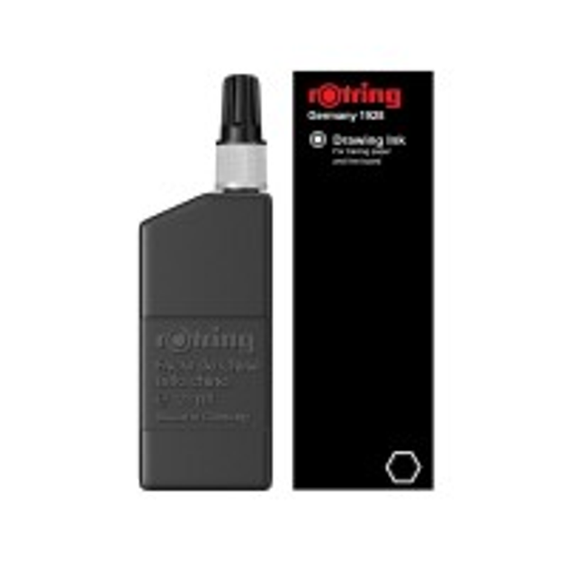 Tusz do izografów Rotring 23 ml czarny (4006856591170) - obraz 2