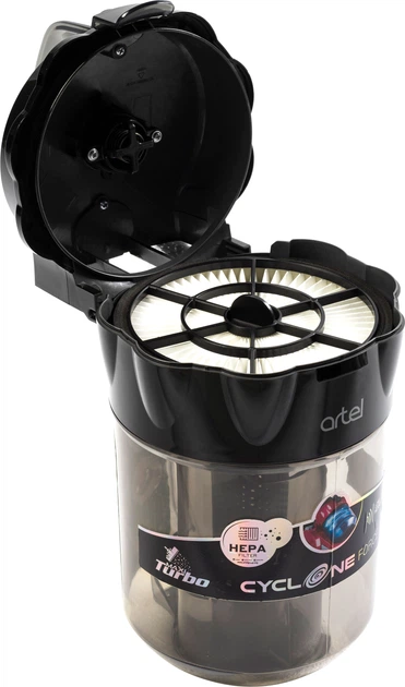 Пылесос без мешка ARTEL VCC 0220 BLACK TB - Фото 6 Пылесос без мешка ARTEL VCC 0220 BLACK TB - изображение 6