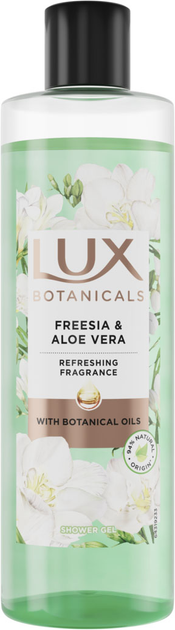 Акція на Гель для душу Lux. Botanicals Фрезія-Алое Вера 480 мл від Rozetka