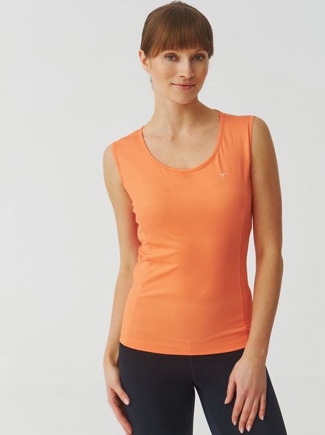 Koszulka na ramiączkach sportowa damska Tatuum Cecilia T2404.049 XL Pomarańczowa (5900142309601) - obraz 1