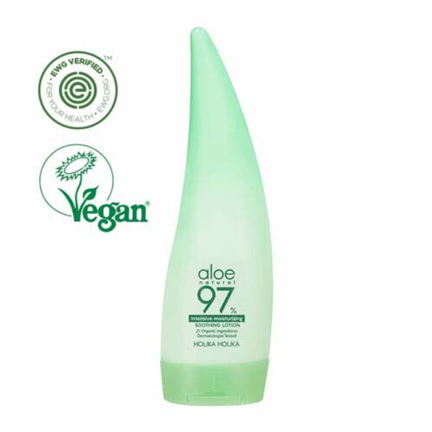 Лосьйон для обличчя та тіла Holika Holika Aloe 97% заспокійливий 240 мл (8806334392383) - зображення 3