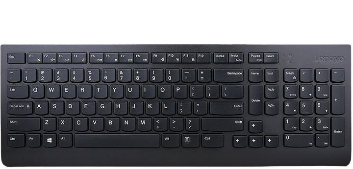 Klawiatura przewodowa Lenovo Essential Wired Keyboard - Estonian (4Y41C68687) - obraz 1
