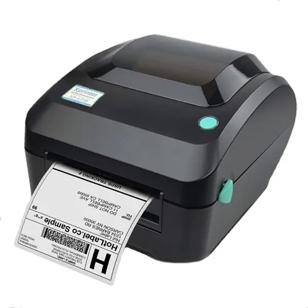 Принтер для етикеток Xprinter XP-470B (термодрук) 152мм/с USB Black - изображение 1
