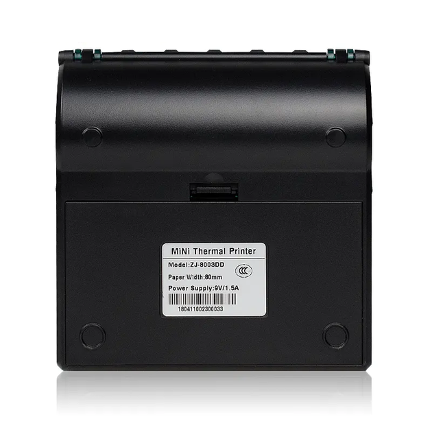 Портативный термопринтер для печати чеков Zjiang POS-8003 90мм/с USB-Wifi Black - изображение 3