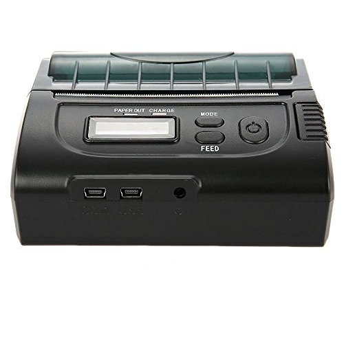 Портативный термопринтер для печати чеков Zjiang POS-8002 90 мм/с USB-Wifi Black - изображение 5