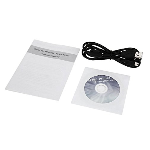 Портативный термопринтер для печати чеков Zjiang POS-8002 90 мм/с USB-Wifi Black - изображение 6