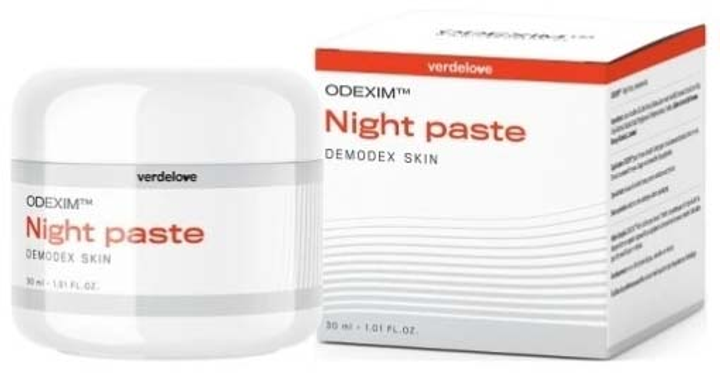 Pasta Odexim Demodex Skin na noc na nuzyce 30 ml (5903689118286) - obraz 2