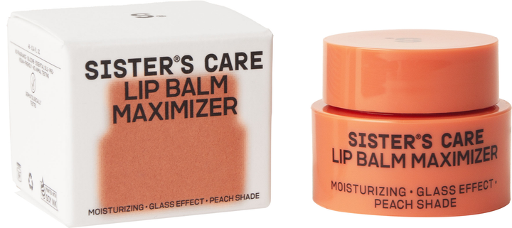 Акція на Бальзам для губ Sister's Aroma Sister's Care Maximizer Peach Color 4 г від Rozetka