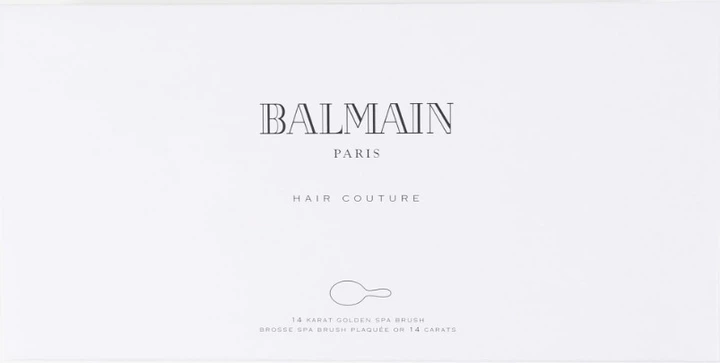 Zestaw do pielęgnacji włosów Balmain Golden Boar Hair Spa Brush Set Szczotka do włosów + Eliksir 20 ml + Spray-odżywka 50 ml (8719874332279) - obraz 3