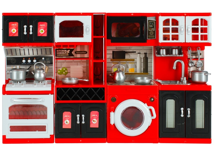 Набір кухонних меблів для ляльок Mega Creative 482113 з аксесуарами (5908275188926) - зображення 2