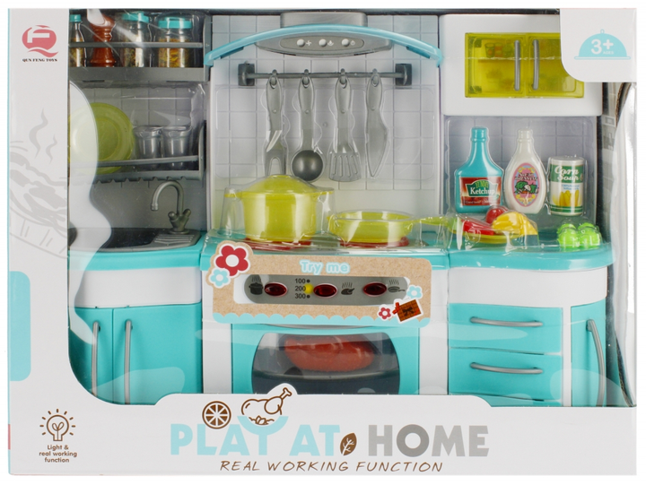 Кухонні меблі для ляльок Mega Creative Play At Home (5908275188377) - зображення 1