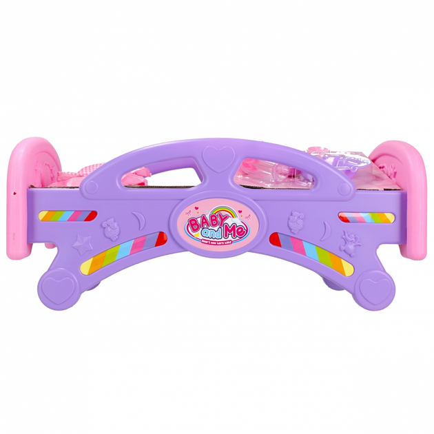 Łóżko dla lalek Mega Creative Baby and Me z akcesoriami (5908275125259) - obraz 4